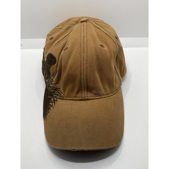 Dri-Duck Wildlife Series Hat Baseball Cap Labrador Hunting Brown Cotton - Picture 2 of 9